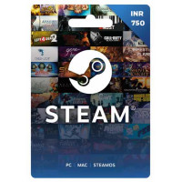 Steam Gift Card 750 INR INDIA