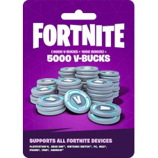 Fortnite 5000 V-Bucks Gift Card Fortnite 5000 V-Bucks Gift Card