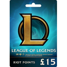 League of Legends £15 GBP Prepaid Gift Card