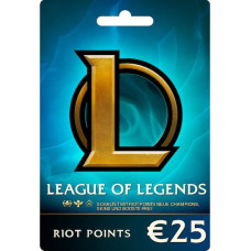 League of Legends € 25 EURO Prepaid Gift Card
