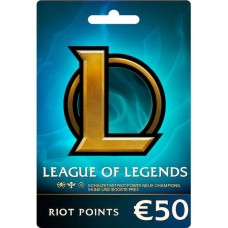 League of Legends € 50 EURO Prepaid Gift Card